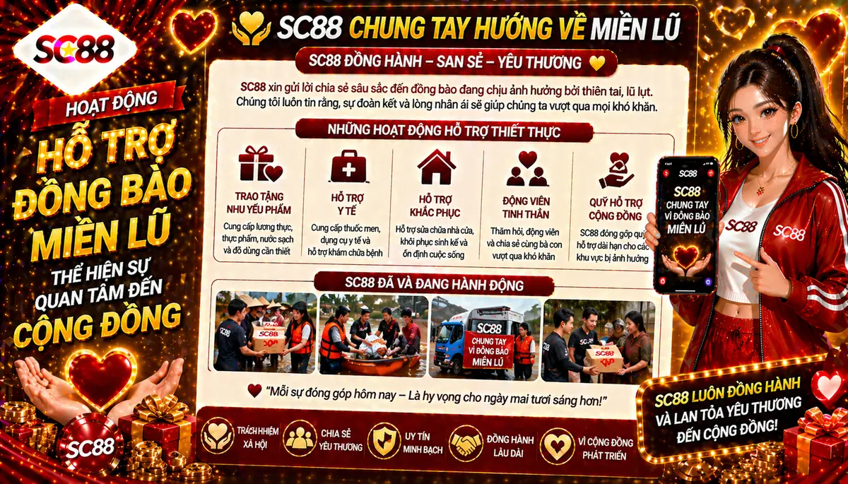 Hoạt động hỗ trợ đồng bào miền lũ thể hiện sự quan tâm đến cộng đồng